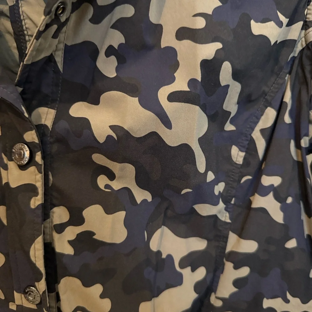 Anatomie Women's Navy, Black and Tan Utility Jacket - Picture 6 of 7